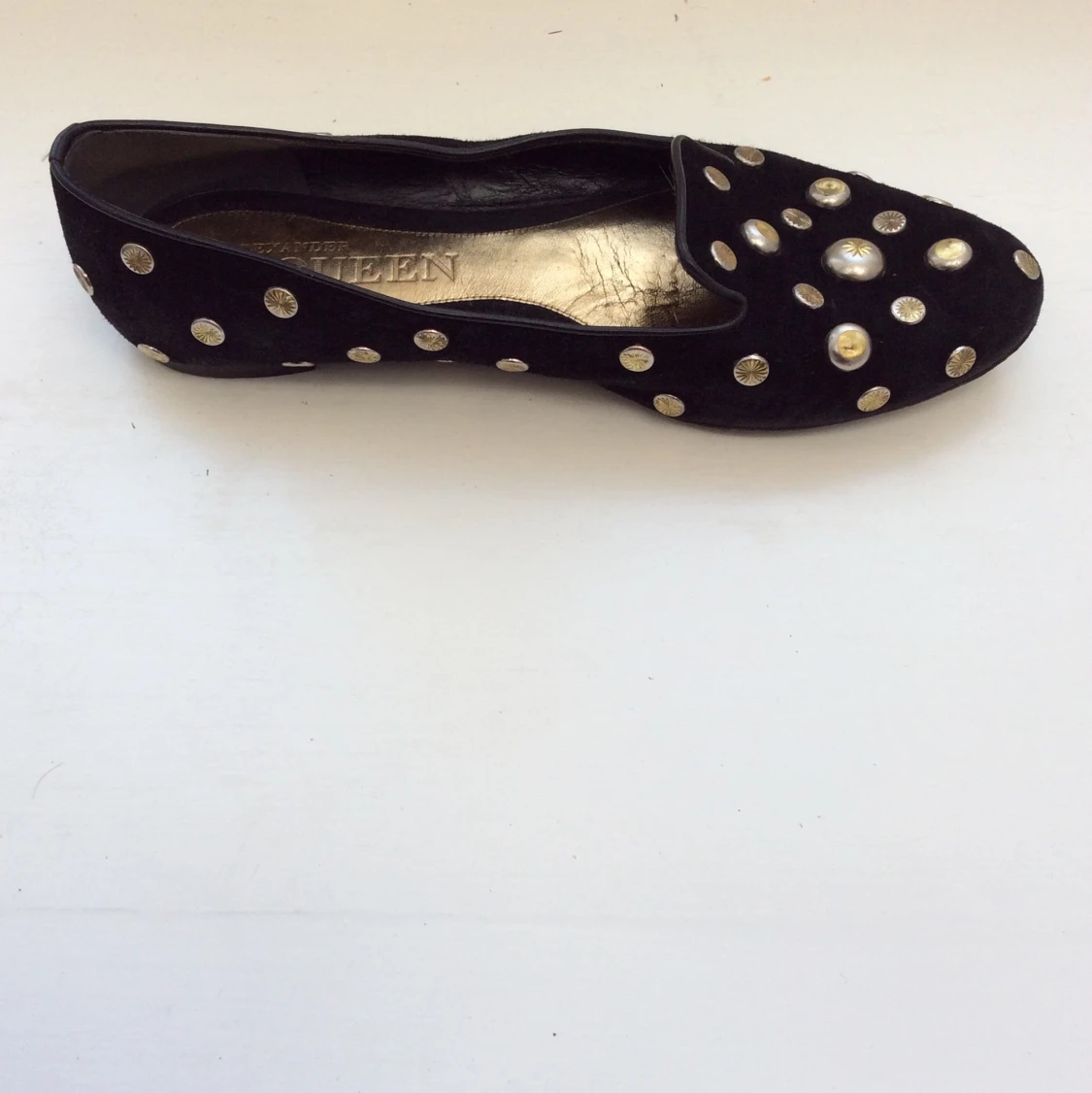 Alexander McQueen skor med nitar  - 90