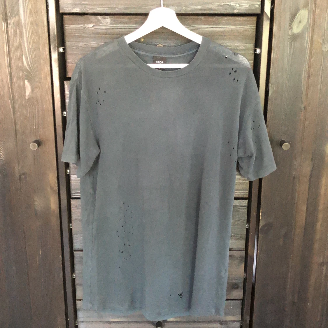 Drop Dead ”Not on God’s Team” T-shirt Small