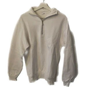 Halfzip - Vit halfzip🔥