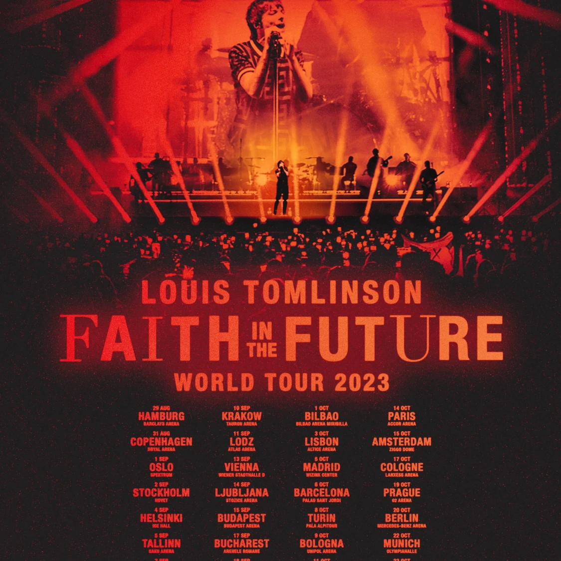 Louis Tomlinson Faith in the future tour