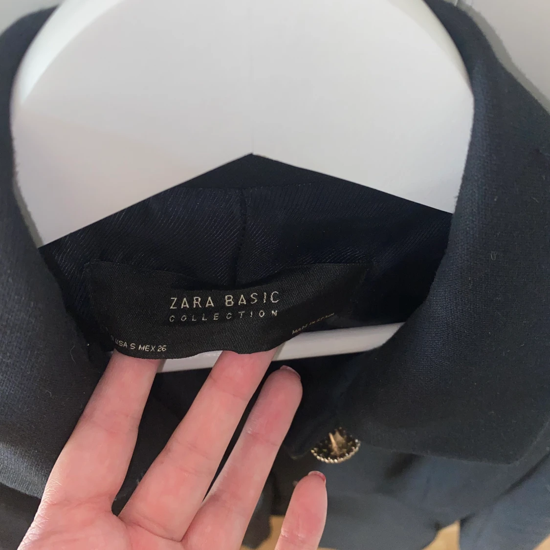 Mörkblå kappa från Zara - 90