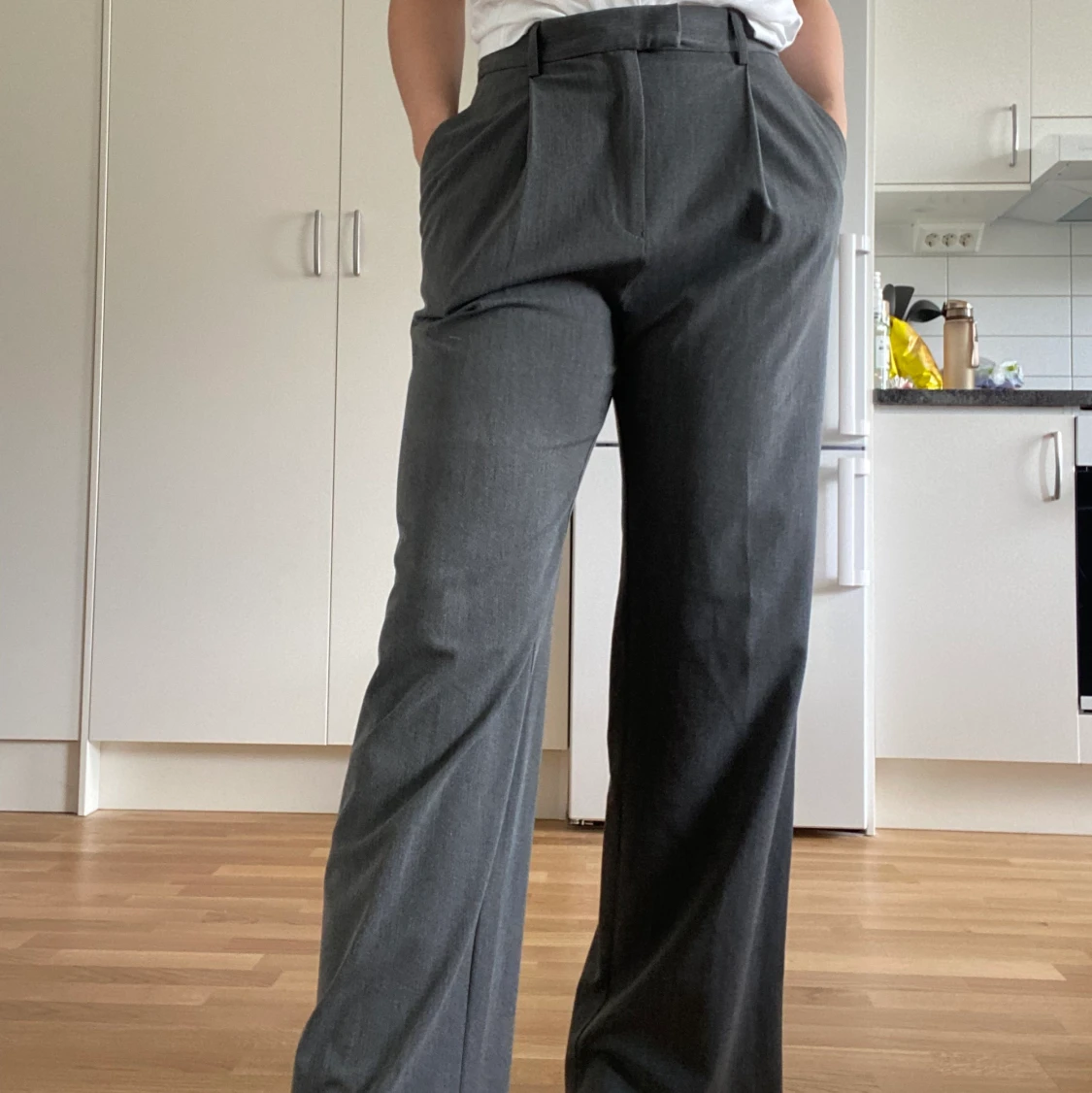 Djerf Avenue Favourite Pants S Grå - 91