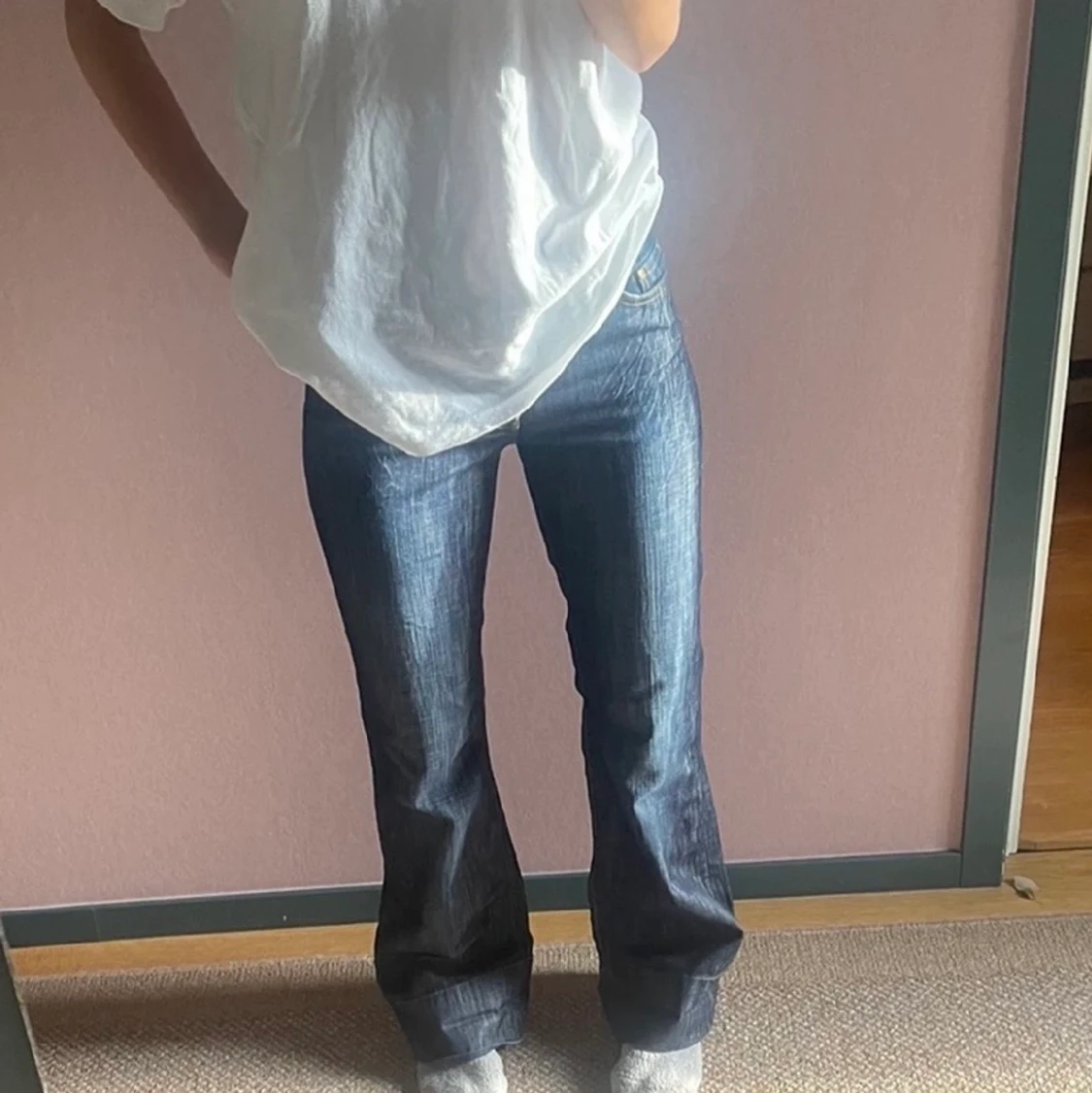 Lågmidjade jeans  - 91