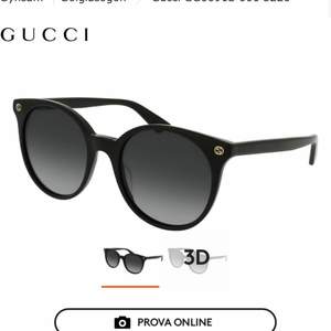 Helt oanvända äkta Gucci solglasögon, köparen står för frakt, säljer för 599kr nypris 2300kr, kan gå ner i pris vid snabb affär 