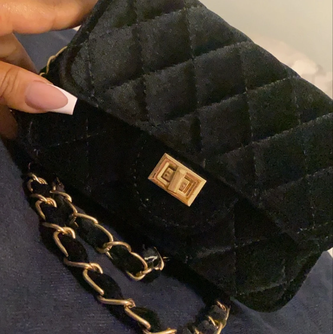 Svart liten väska - 90