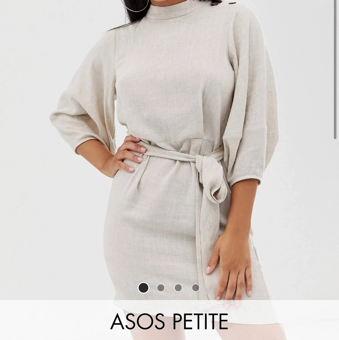 Asos beige klänning  - 91