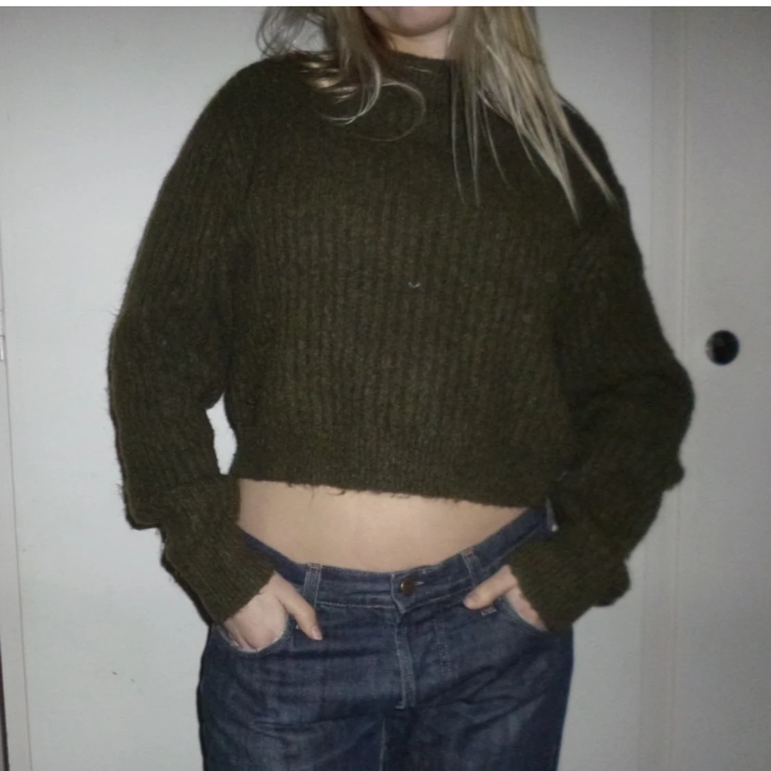 Stickad tröja weekday