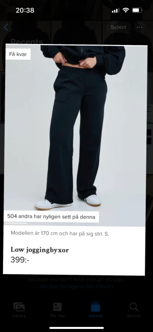 Svarta BikBok mjukisbyxor - Trendiga mjukisbyxor från BikBok💗 Har bara provat de💕