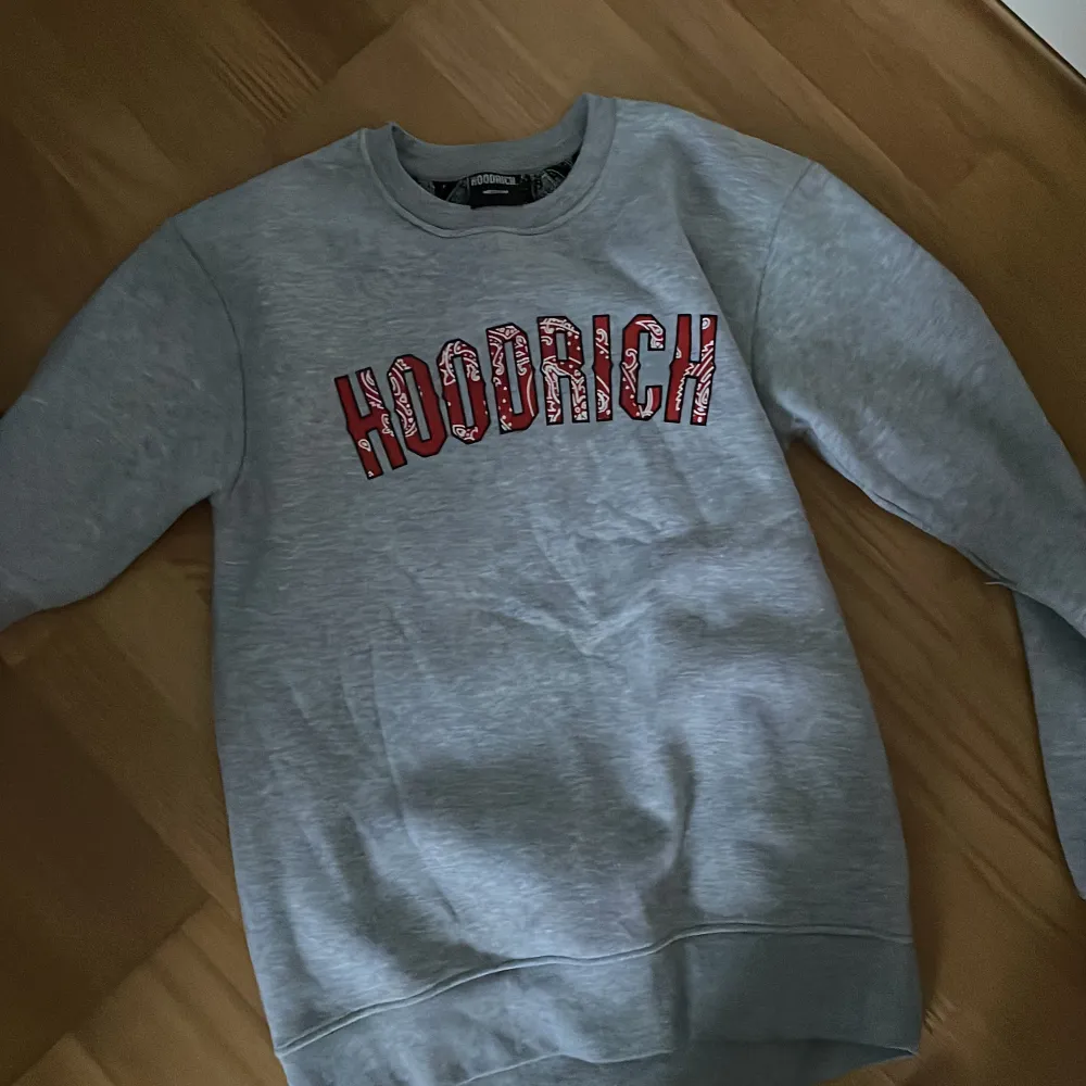 En hoodrich sweater i storlek M. Använt fåtal gånger, skick 10/10. Tröjor & Koftor.