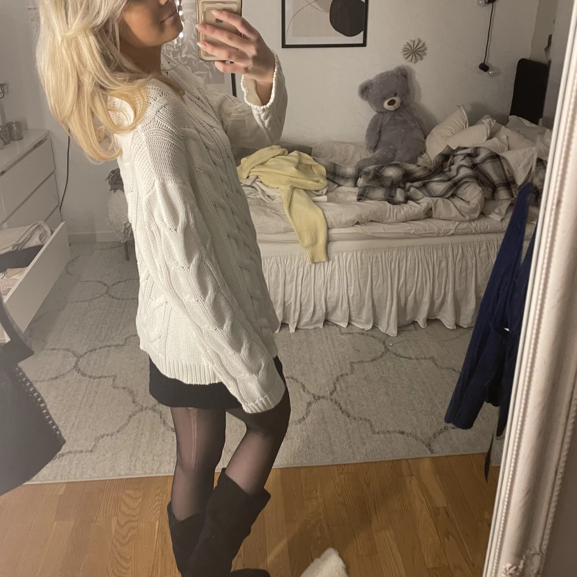 Stickad tröja  - 90