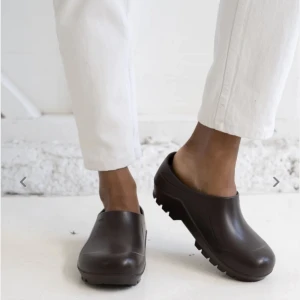 Clogs - Clogs from the brand Gardenheir, made in Italy.  Brown rubber material with cork lining.  It says size 39, but fits more like a size 40.  Never used as they are too big for me.  Original cost was 1500SEK, including shipping and toll. 