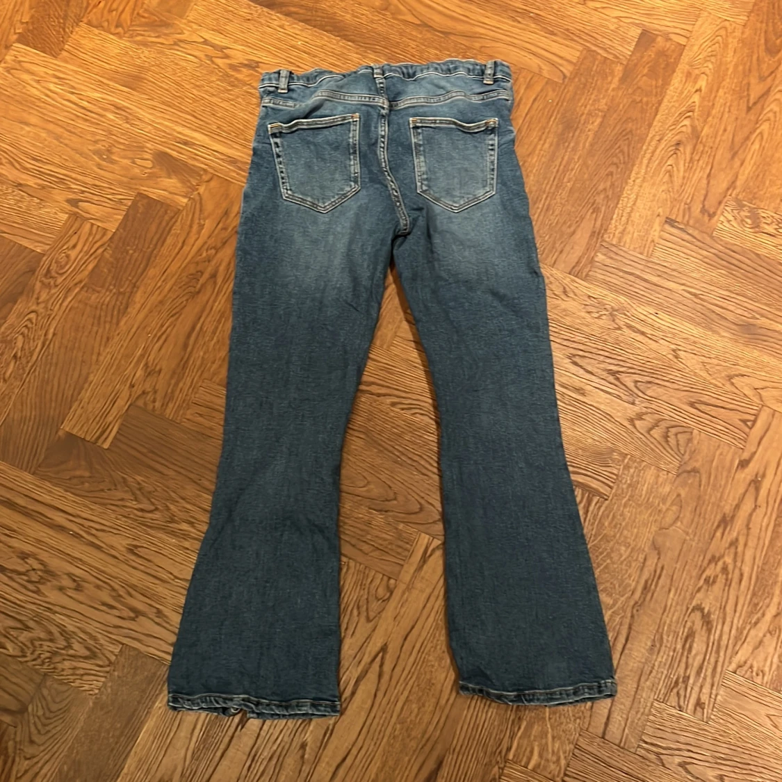 Lågmidjade bocut jeans - 91