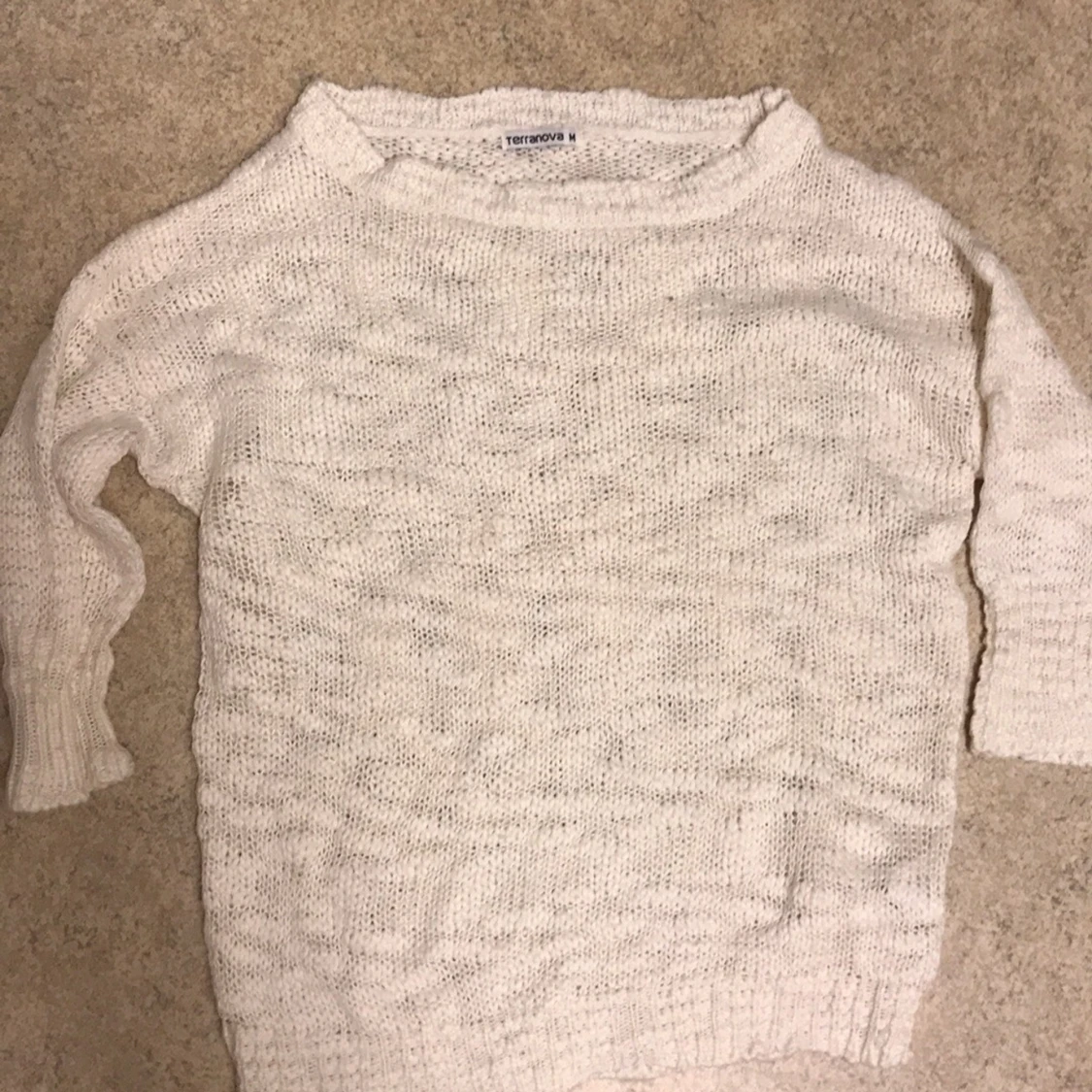 Stickad tröja stl M - 90