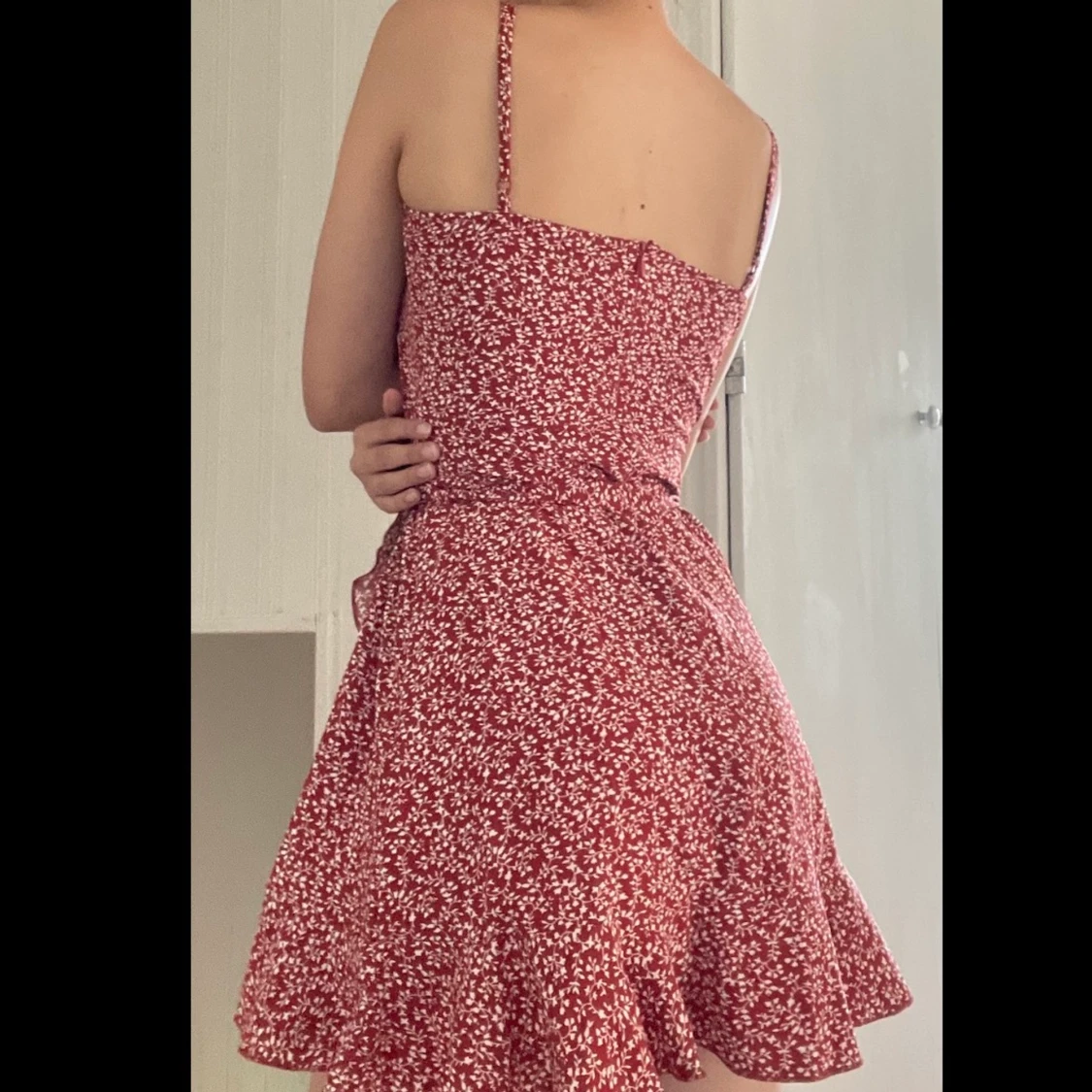 Blommig klänning - 90