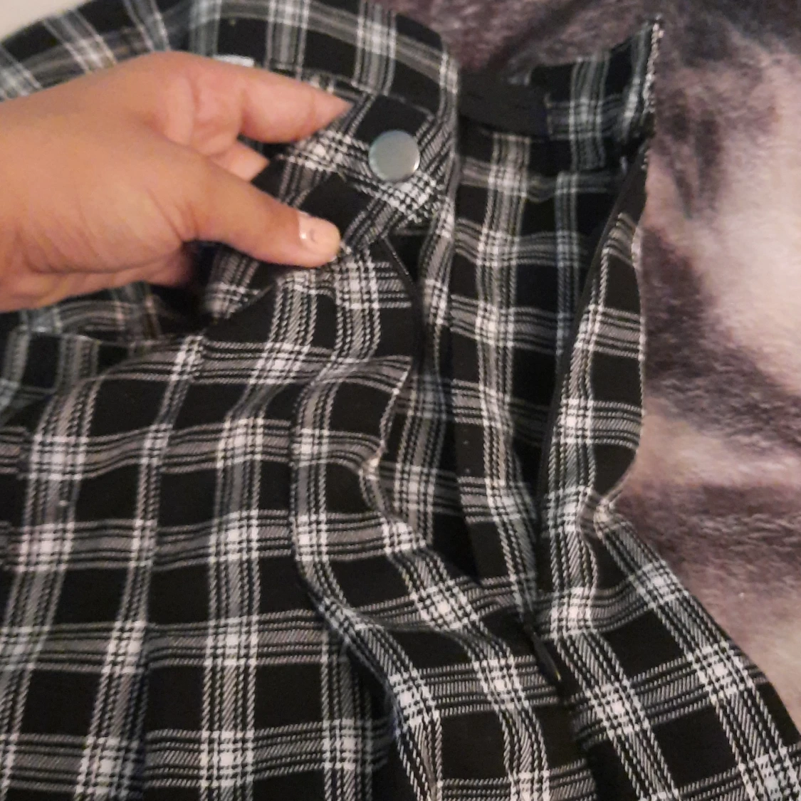 Kjol med dragkedja  - 90