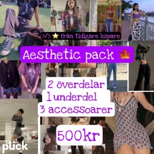 Style bundle  - Hejsan på er ! Nu är jag tillbaka med ett nytt pack som är uppgraderat! Många har älskat de packen jag gjort förut så nu är det dags igen! Skriv storlek och stil så fixar jag ett costum made pack som passar just dig🥰 plaggen köps second hand! Överraskning