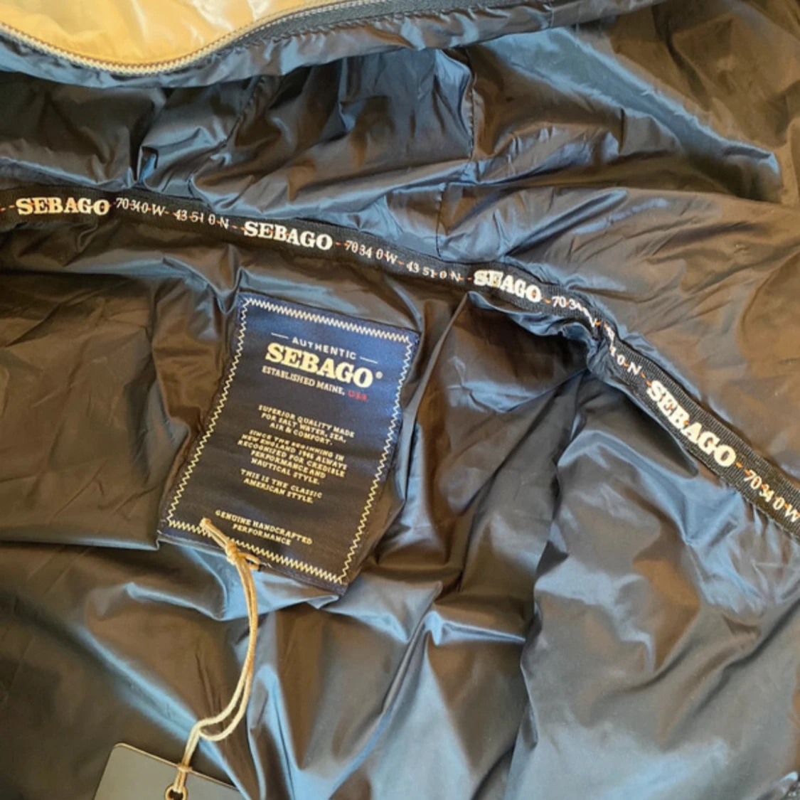 Vit jacka från Sebago - 2