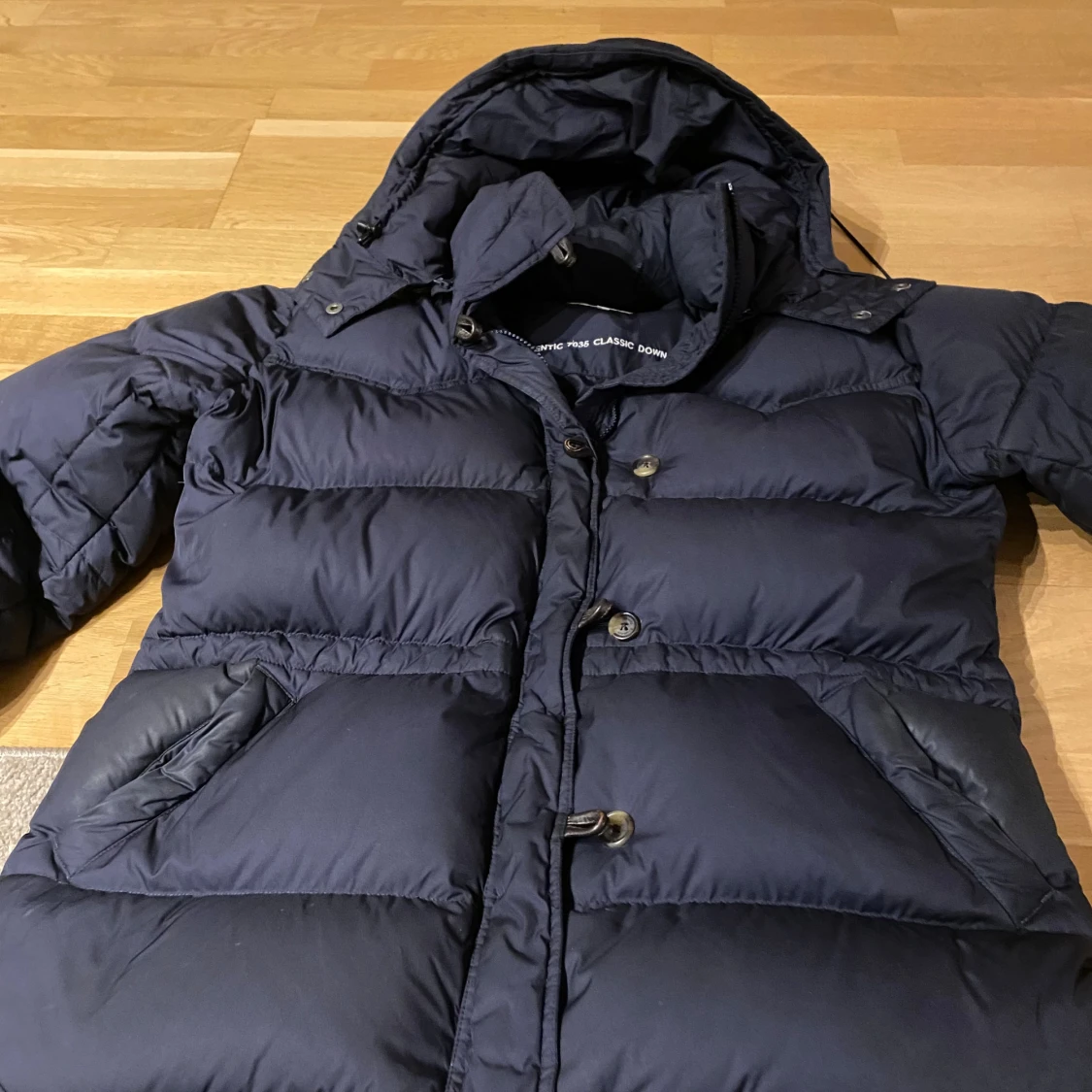 Mörkblå dunjacka från Boomerang XL