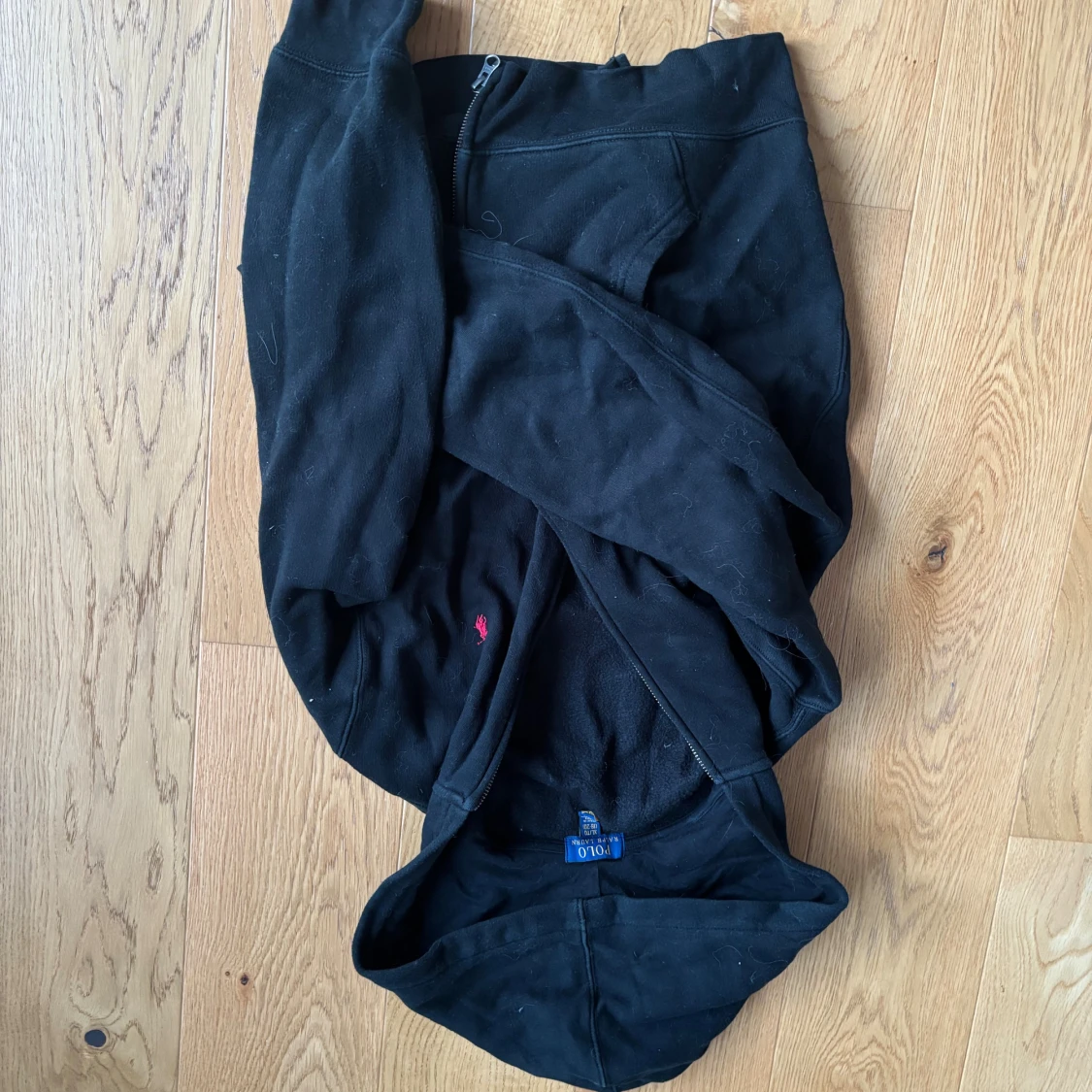 Svart hoodie från Polo Ralph Lauren