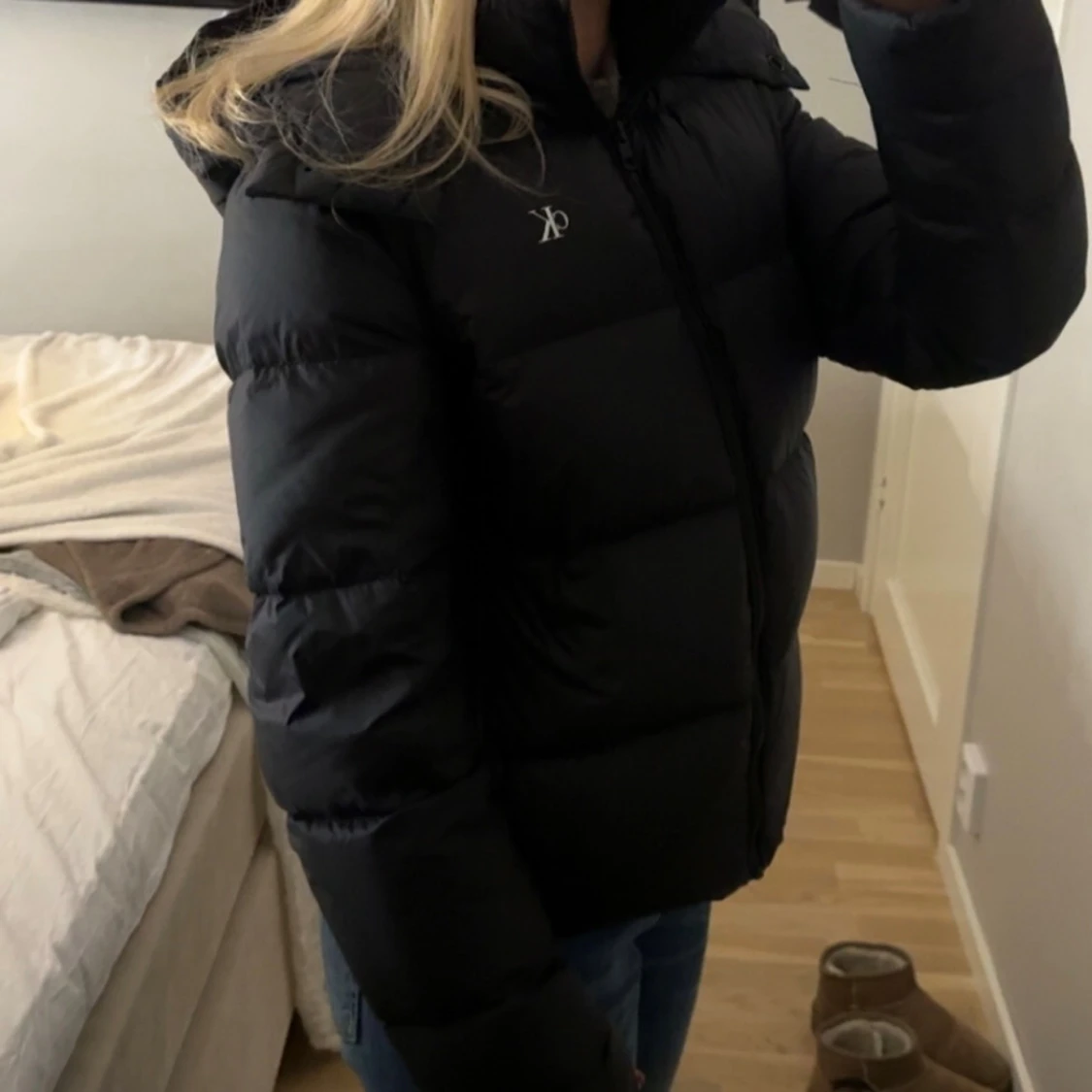 Svart vinterjacka  - 1