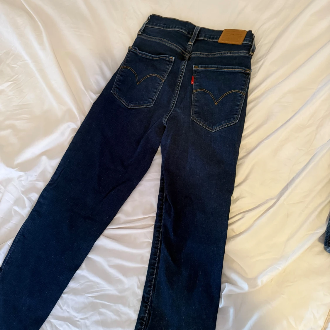 Levi's 724 High Rise Straight jeans blå