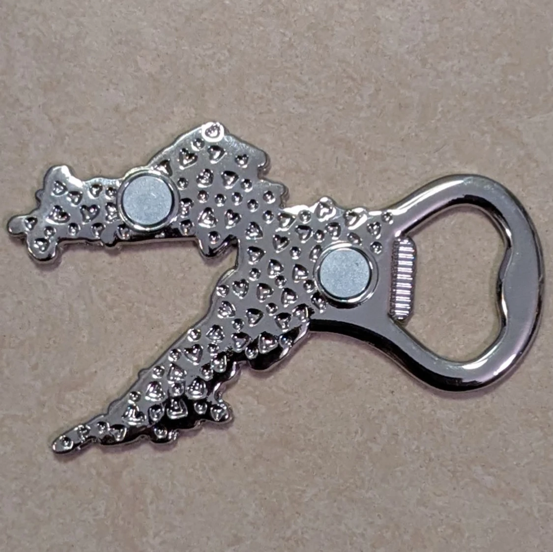 Croatia Map Bottle Opener Magnet - 1