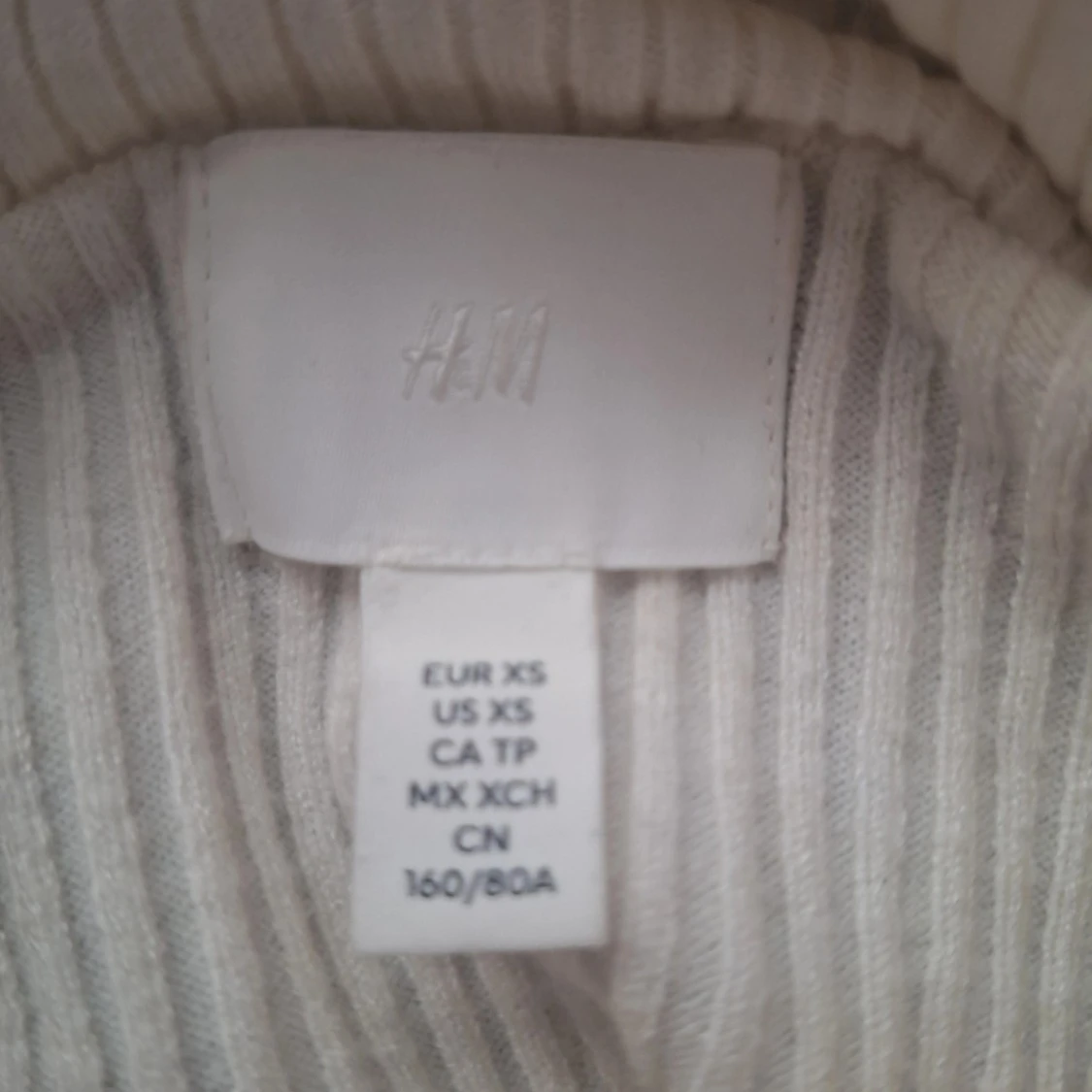 Offshoulder ribbad topp från H&M - 3