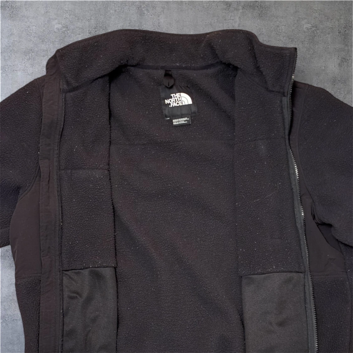 Svart fleecejacka från The North Face - 3