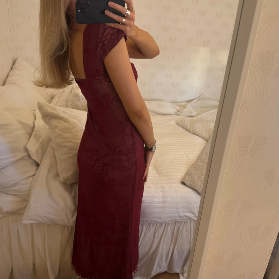 Röd balklänning - 1