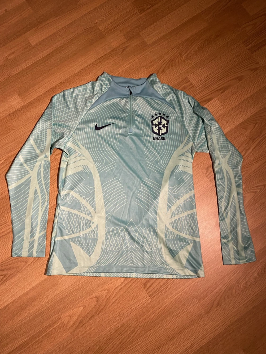 Nike Brasil långärmad träningströja