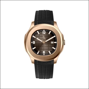 LL watches klocka med silicone band - LL 03-01  Case Material: 304L Stainless Steel, Steel Color Case Size: 41.5mm Glass: Mineral Glass Dial: Customized Dial with Logo Movement: Japan Miyota 2115 Quartz Movement with Date Function Hands: 3 Hands Strap: Silicone Strap Band Size: 22mm Caseback: Stainless Steel with Laser Customized Logo