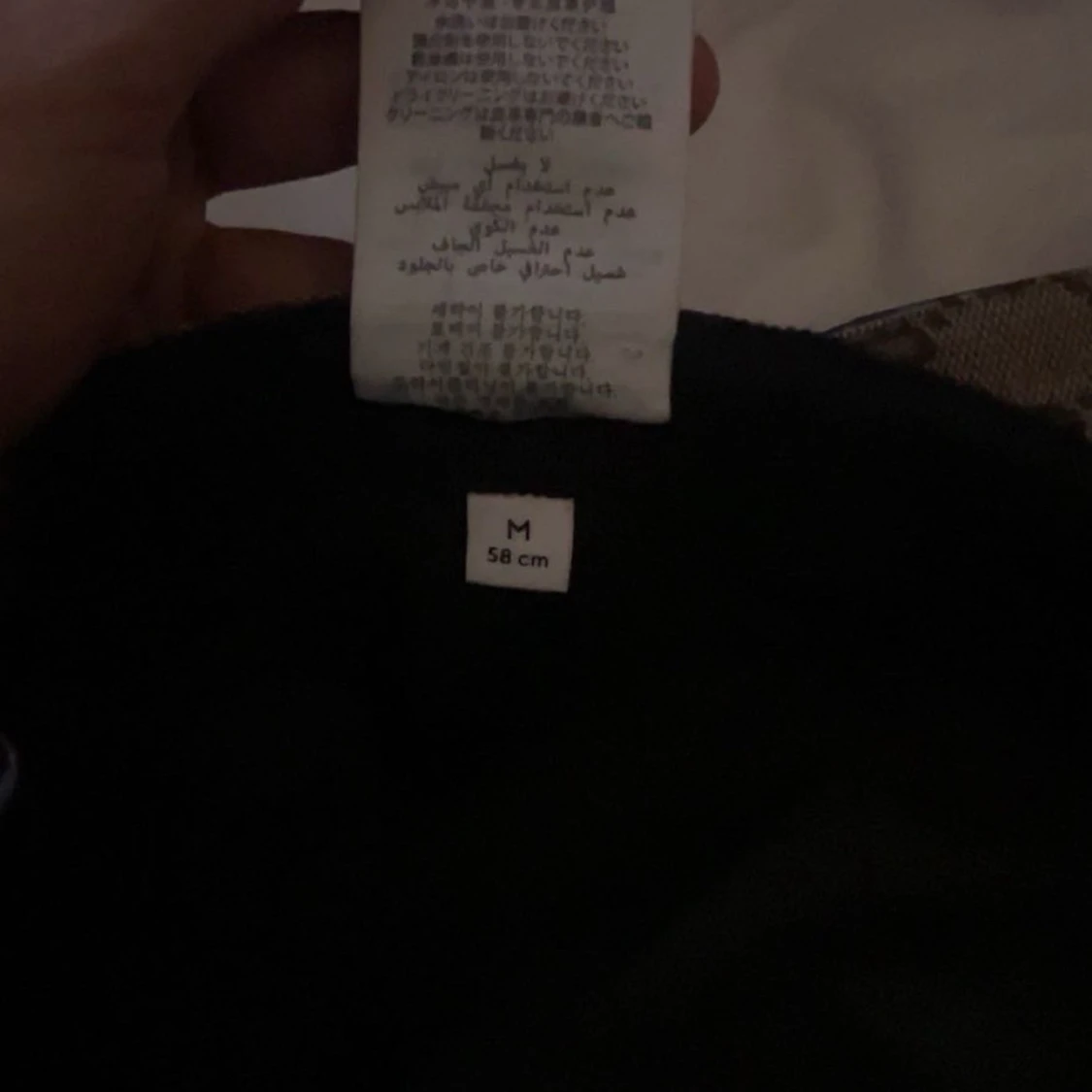 Gucci beige keps med GG-mönster - 3