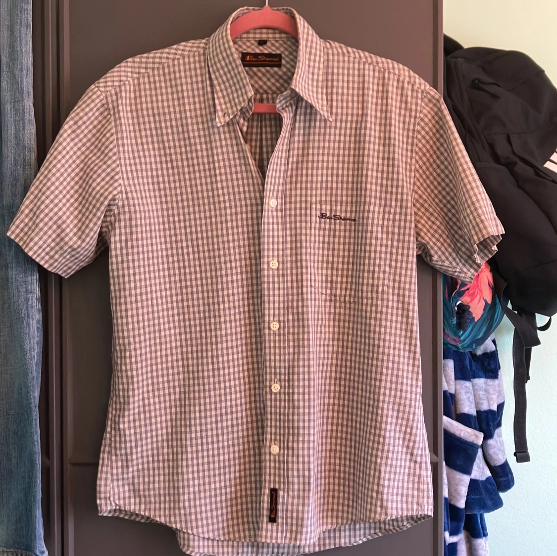 Rutig kortärmad skjorta Ben Sherman - 1