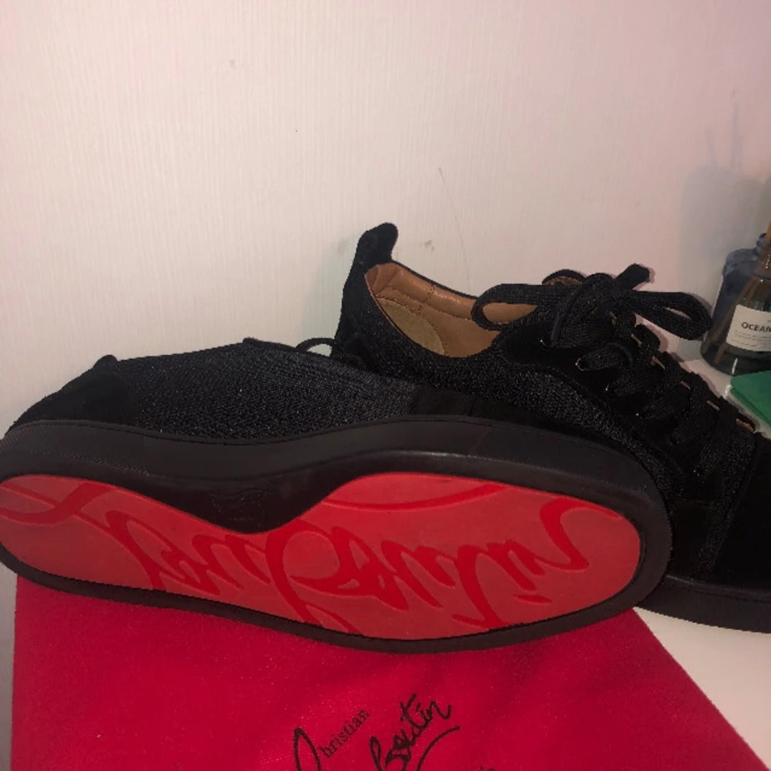 Svarta sneakers från Christian Louboutin - 3