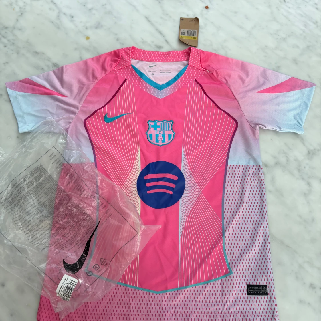 FC Barcelona rosa matchtröja Nike S