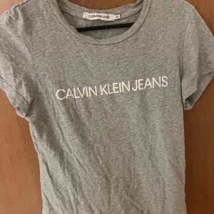 Calvin Klein T-shirt - Stilren grå t-shirt från Calvin Klein