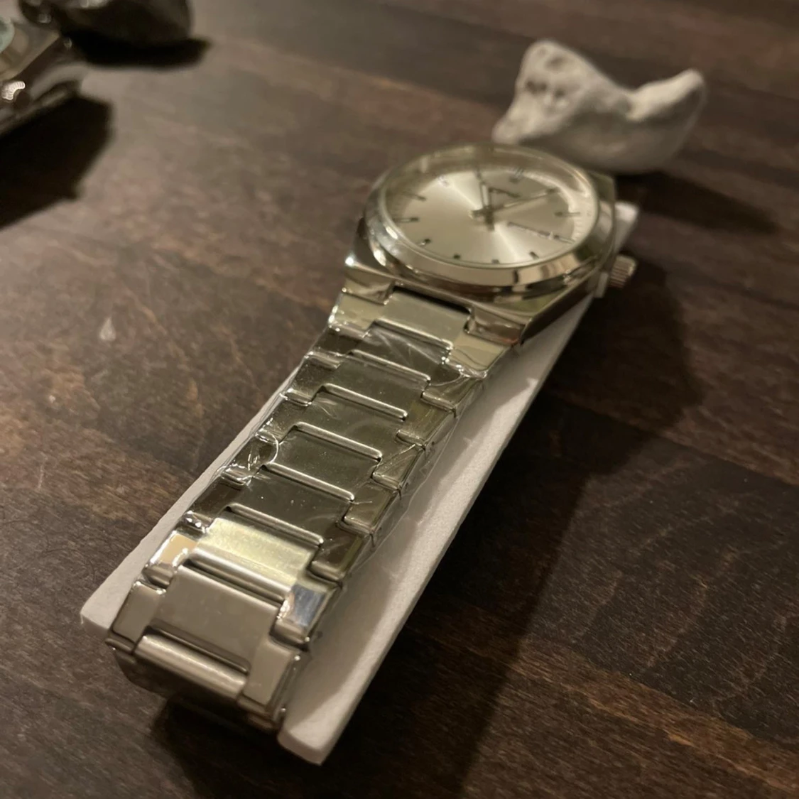 Grön och silverfärgad TPW klocka - 3