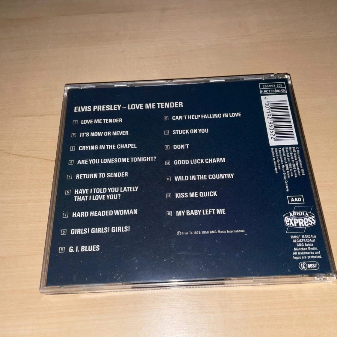 Elvis Presley CD  - 91