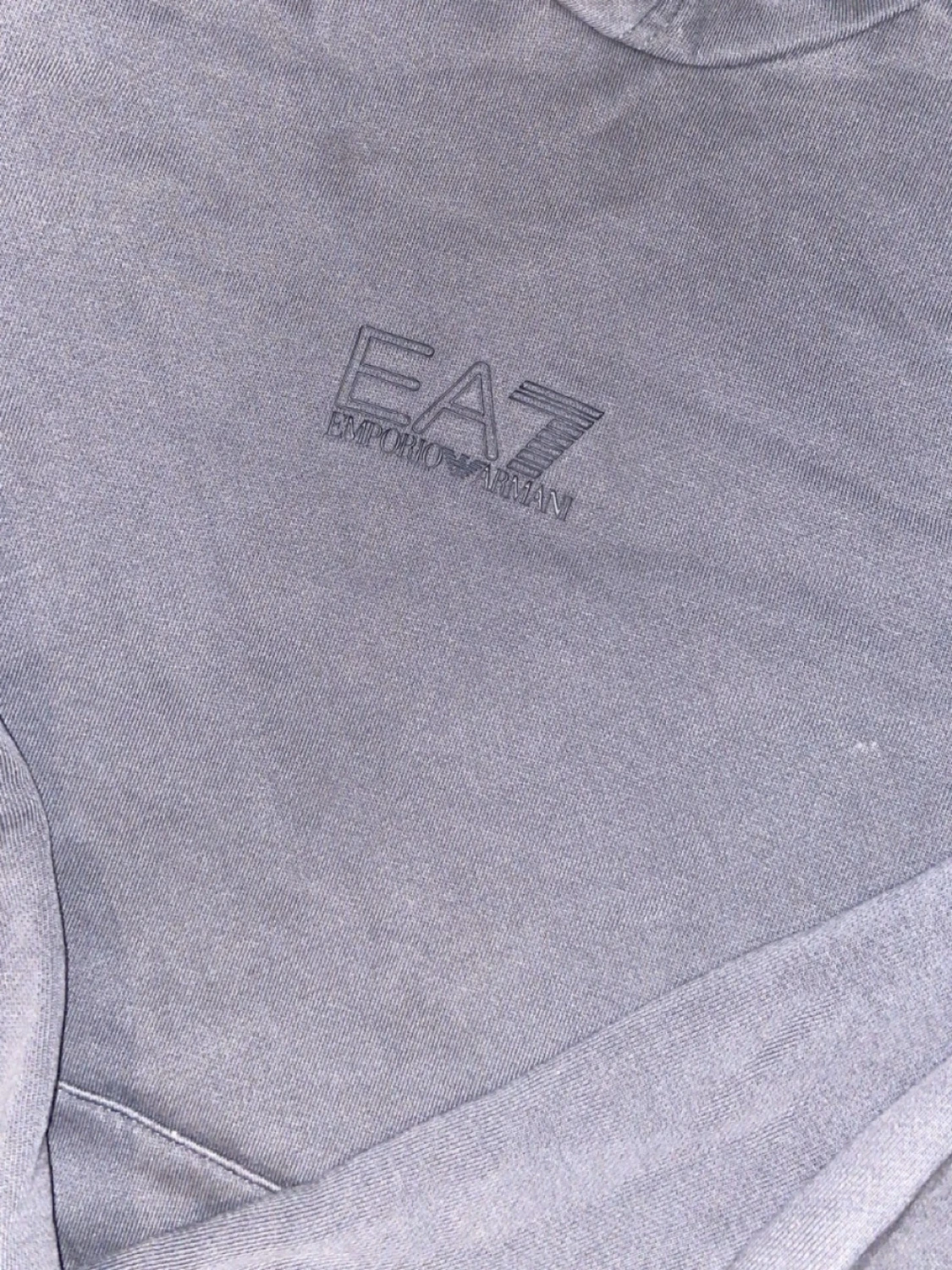 Svart hoodie från EA7 Emporio Armani - 1