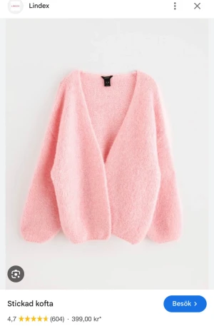 Stickad kofta Lindex - Supersnygg, passar många tillfällen. Fint skick. Skickar snabbt! Hör av er privat vid frågor!🩷