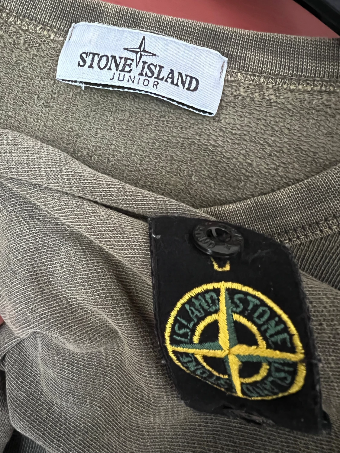 Grön sweatshirt från Stone Island Junior - 1