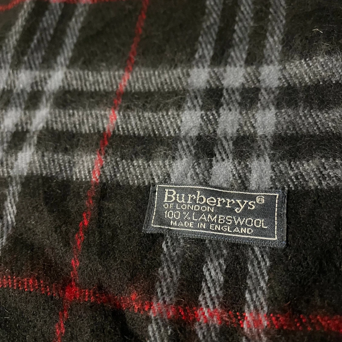 Svart Burberry scarf - 1