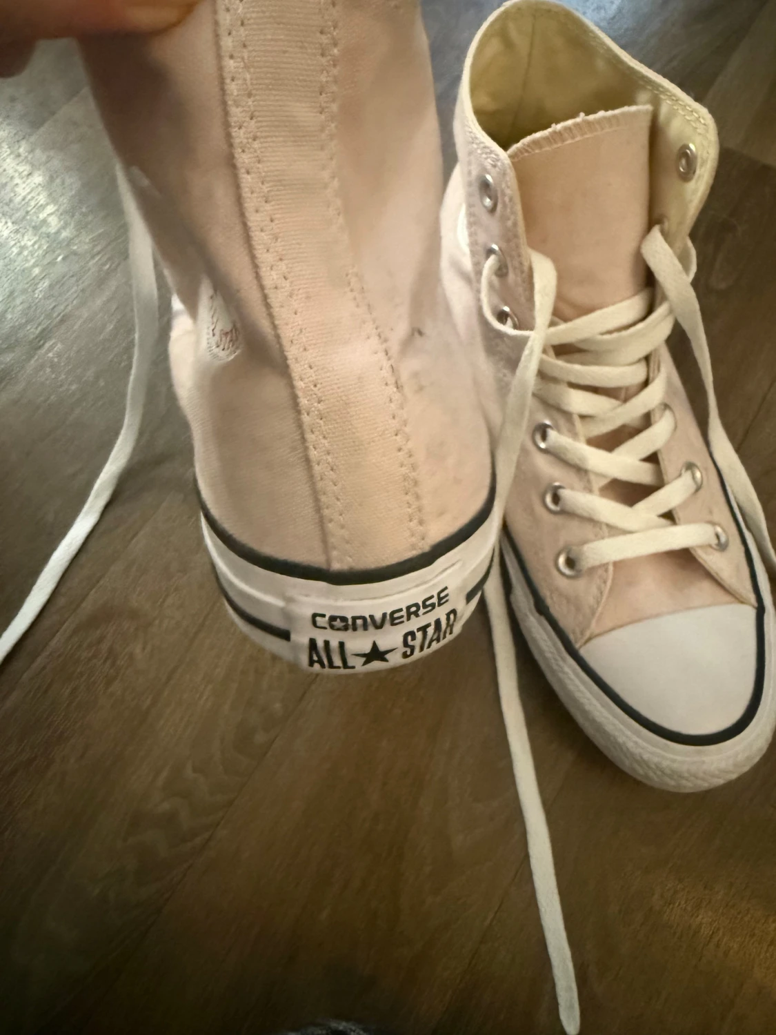 Ljusrosa Converse Str 39 - 2