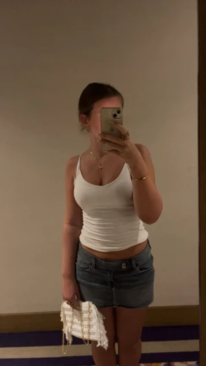 Jeanskjol  - Superfin jeanskjol från H&M!