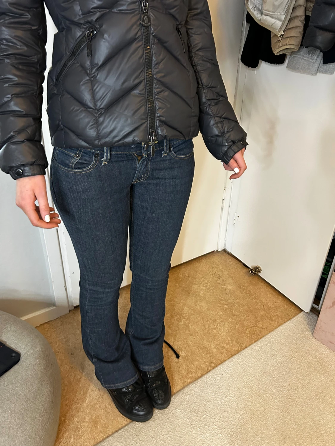 Levi's 527 mörkblå bootcut jeans - 1