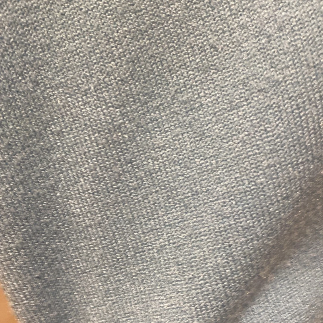 Blå merinuel hoodie  - 2