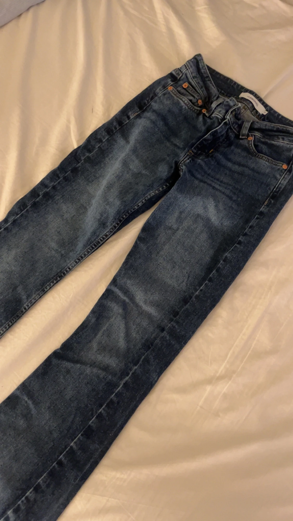 Mörkblå junkyard jeans xs - 1