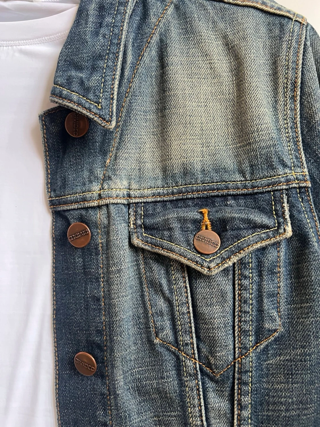 Blå jeansjacka från Divided - 1