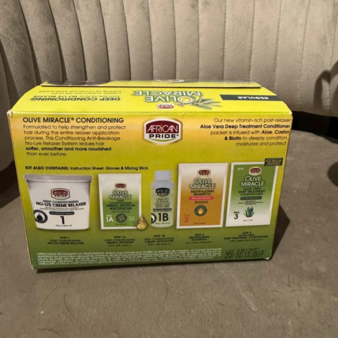 African Pride Olive Miracle Deep Conditioning Kit - 2