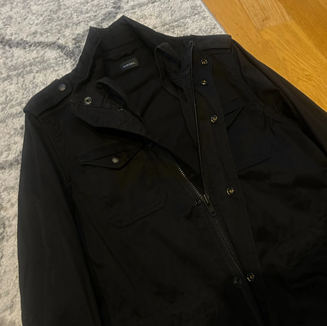 Svart field jacket från Diesel - 1